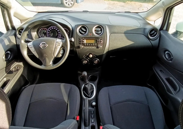 Nissan Note cena 33400 przebieg: 114000, rok produkcji 2016 z Alwernia małe 22